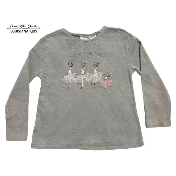 Zara Other - Zara Girls 4-5Y Ballet Dancer Shirt